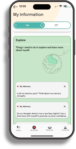 Me+OT — Explore / Develop / Plan